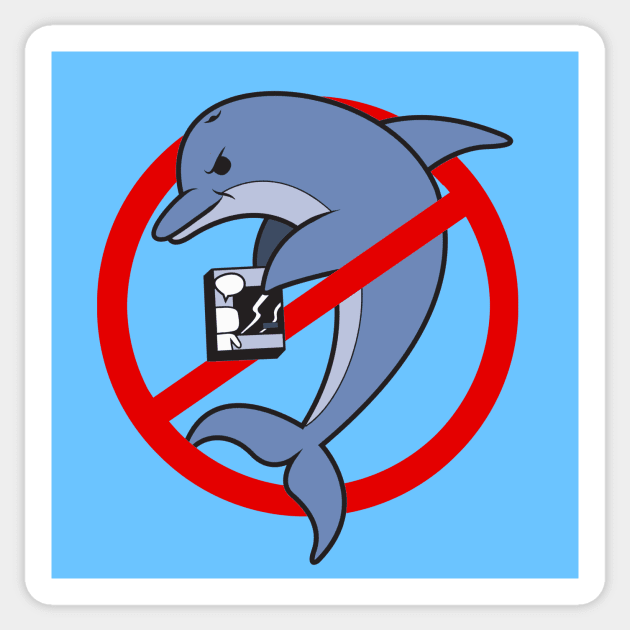 No Pop Flippers! Sticker by OtakuTeez